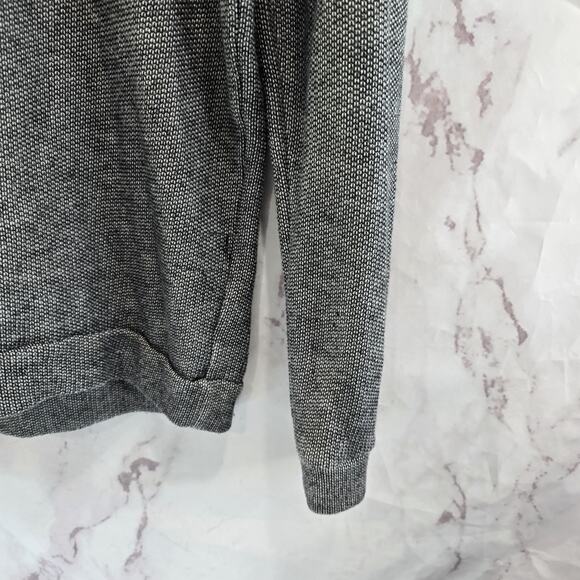 Marine Layer Sweatshirt Mens Medium Gray Pullover Cowl Neck Roll Neck - Picture 4 of 12